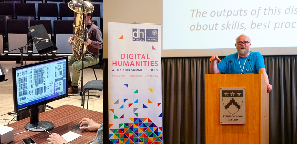 Prof David De Roure lectures on Digital Music